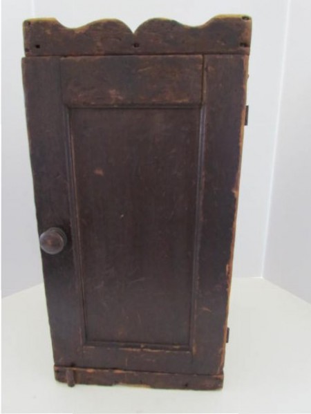 Early 19th. century Small, Painted Cupboard