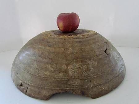 18th. century Beehive Dough Bowl