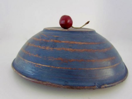 Early 19th. century Blue Beehive Bowl