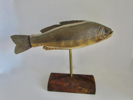 Early 20th. century Folk Art Fish