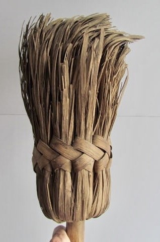 Fabulous 19th. century Shaved Broom