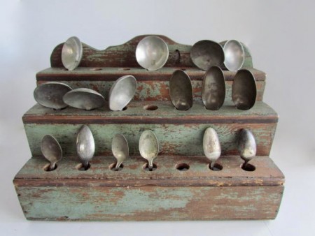 19th. century Spoon Rack