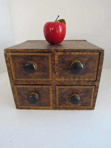 19th. c. Painted Apothecary Drawers