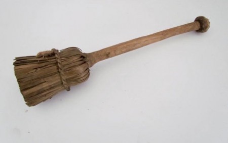 19th. century Short Shaved Broom