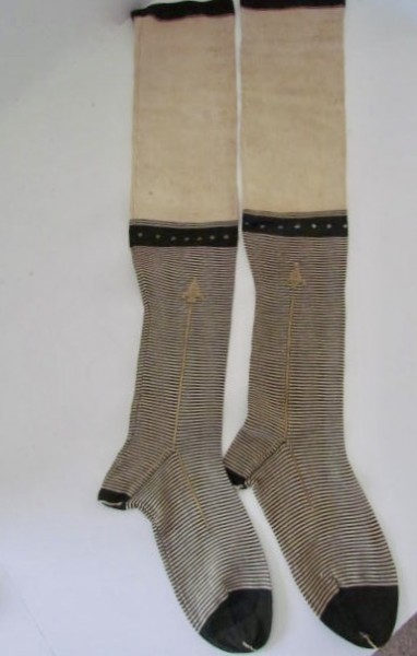Late 19th. century/Early 20th. century Long Stockings