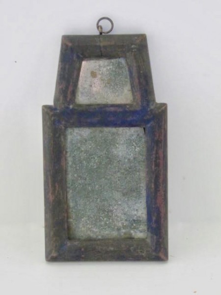 Early 19th. century Courting Mirror, Small Size