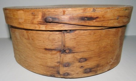 18th. century Pantry Box, Rosehead Nails