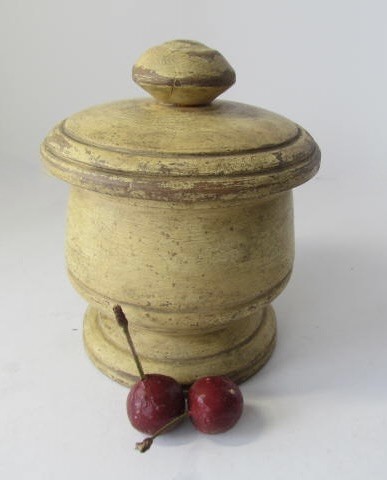 19th. century, Lidded Treen Jar