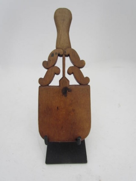 Circa 1815 Finely Cut Butter Paddle, American