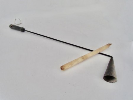 Unusual, Late 19th. century Candle Snuff
