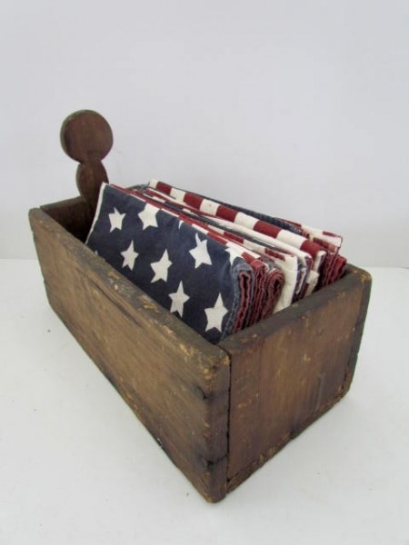 19th. century Lollipop Table Box
