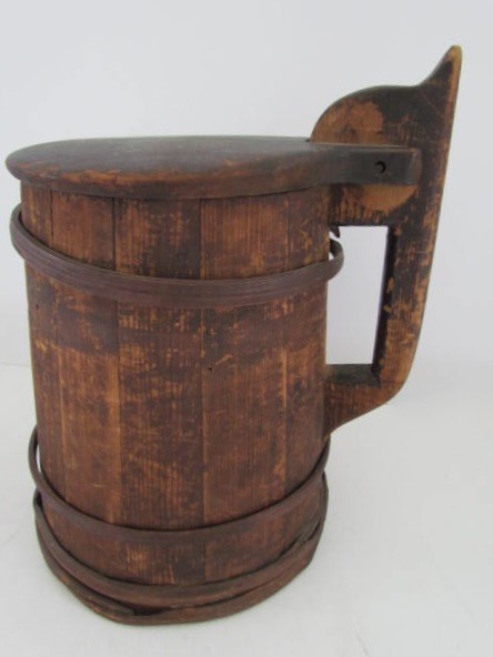 Early 19th. century, Staved Tankard