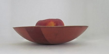 Small, Painted Treen Bowl