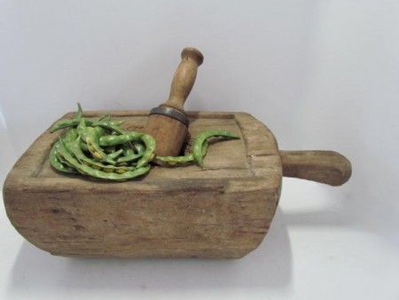 Most Unusual Mortar/Pestle, Work Surface