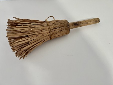 Early 19th. century Short Shaved Broom