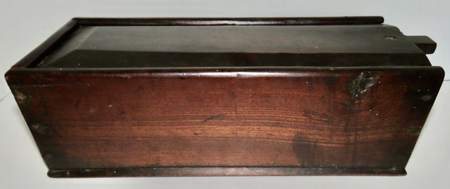 Natural Wooden Slide Box