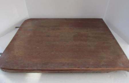 19th. century Copper covered Drain Board