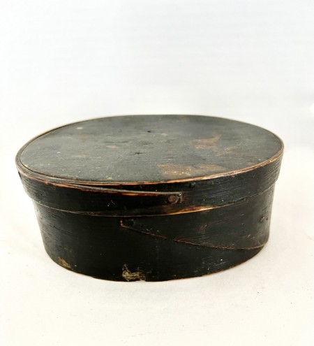 19th. century, Small Oval Pantry Box