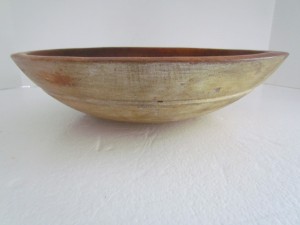 treen painted dough bowl