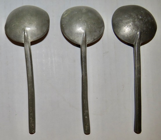 Dutch Pewter Spoons | Art Antiques Michigan